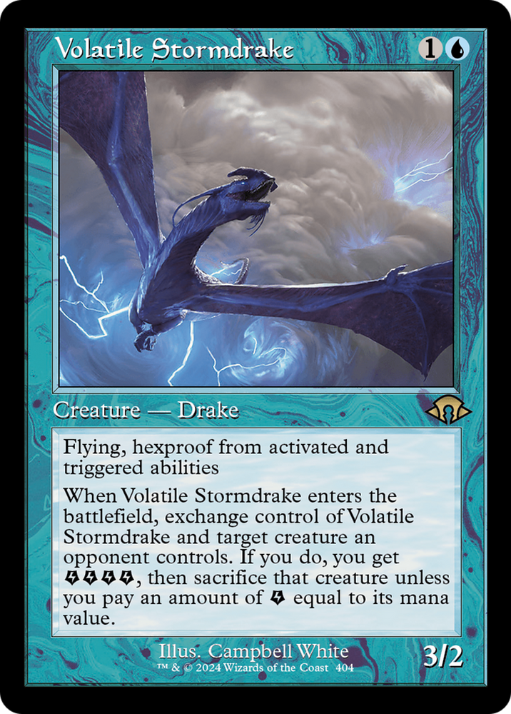 Volatile Stormdrake (Retro) [Modern Horizons 3] 