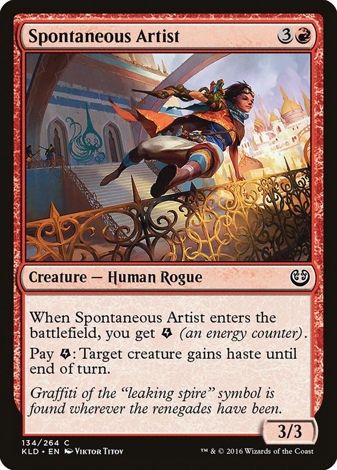 Spontaneous Artist [Kaladesh] 