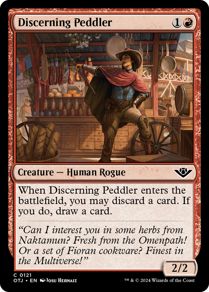 Discerning Peddler [Outlaws of Thunder Junction] 