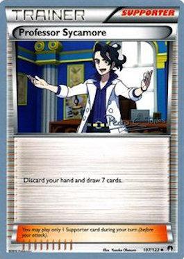 Professor Sycamore (107/122) (Dragons and Shadows - Pedro Eugenio Torres) [World Championships 2018] 