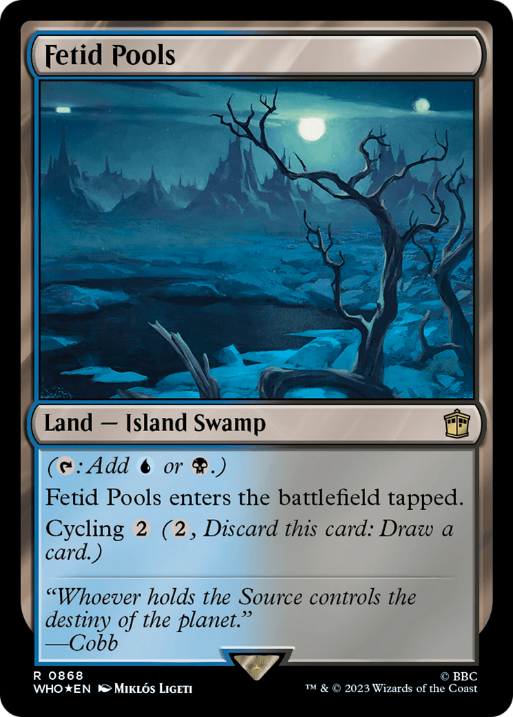 Fetid Pools (Surge Foil) [Doctor Who] 