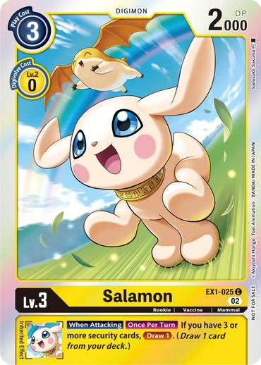 Salamon [EX1-025] (Official Tournament Pack Vol. 7) [Classic Collection Promos] 