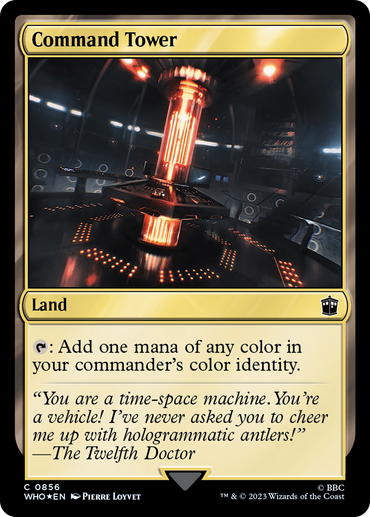 Command Tower (0856) (Surge Foil) [Doctor Who] 
