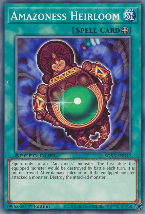 Amazoness Heirloom [SGX3-END12] Common 