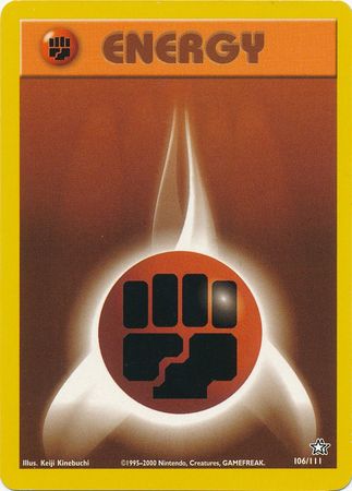 Fighting Energy (106/111) [Neo Genesis Unlimited] 