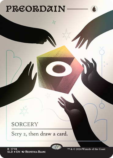 Preordain (1719) (Rainbow Foil) [Secret Lair Drop Series] 