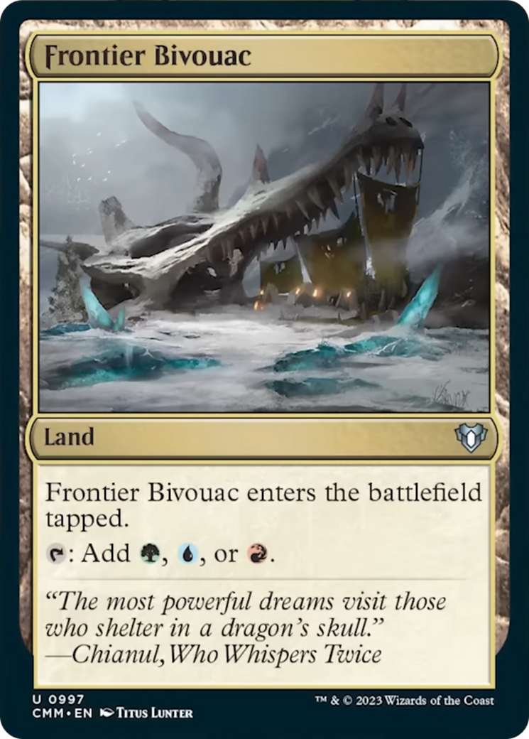 Frontier Bivouac [Commander Masters] 