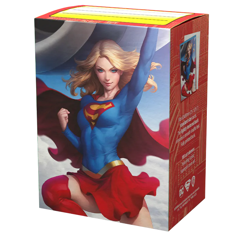 Dragon Shield: Standard 100ct Sleeves - Supergirl (Superman Series) 