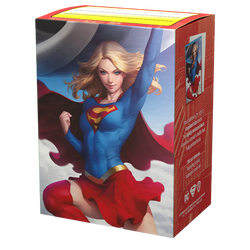 Dragon Shield: Standard 100ct Sleeves - Supergirl (Superman Series) 