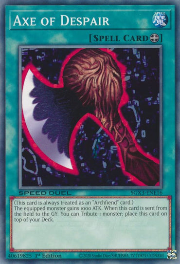 Ax of Despair [SGX3-ENE16] Common 