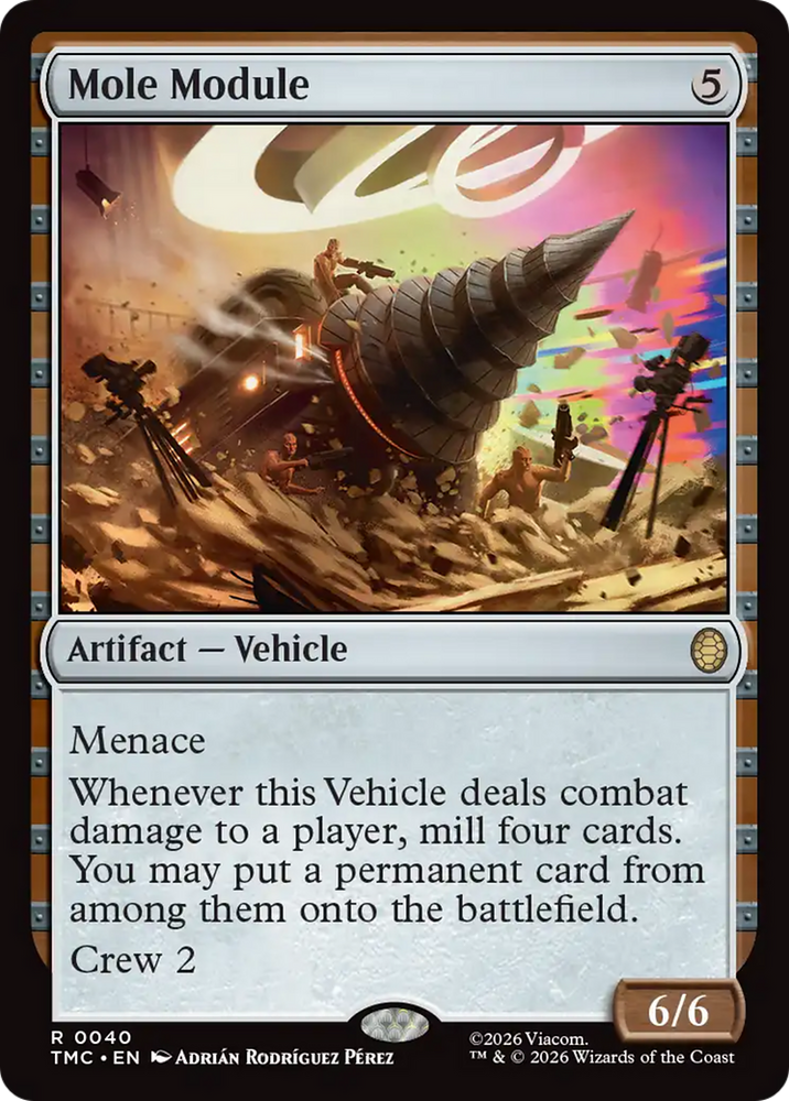 Mole Module [Teenage Mutant Ninja Turtles Commander]