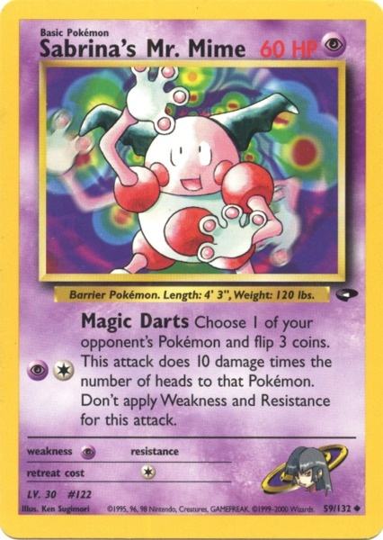 Sabrina's Mr. Mime (59/132) [Gym Challenge Unlimited] 