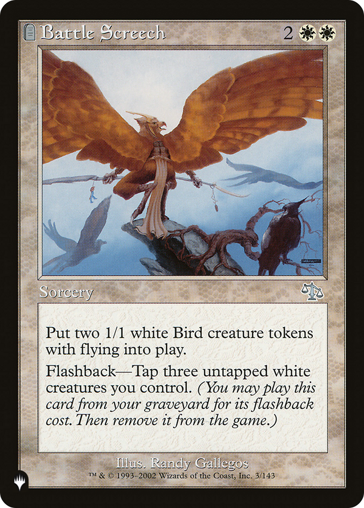 Battle Screech [The List Reprints] 