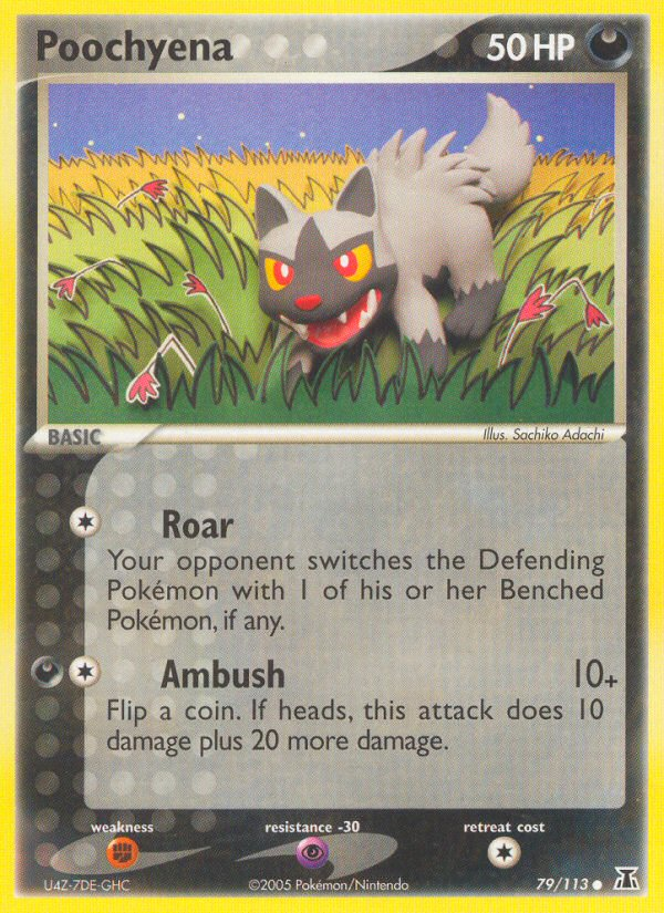 Poochyena (79/113) [EX: Delta Species] 