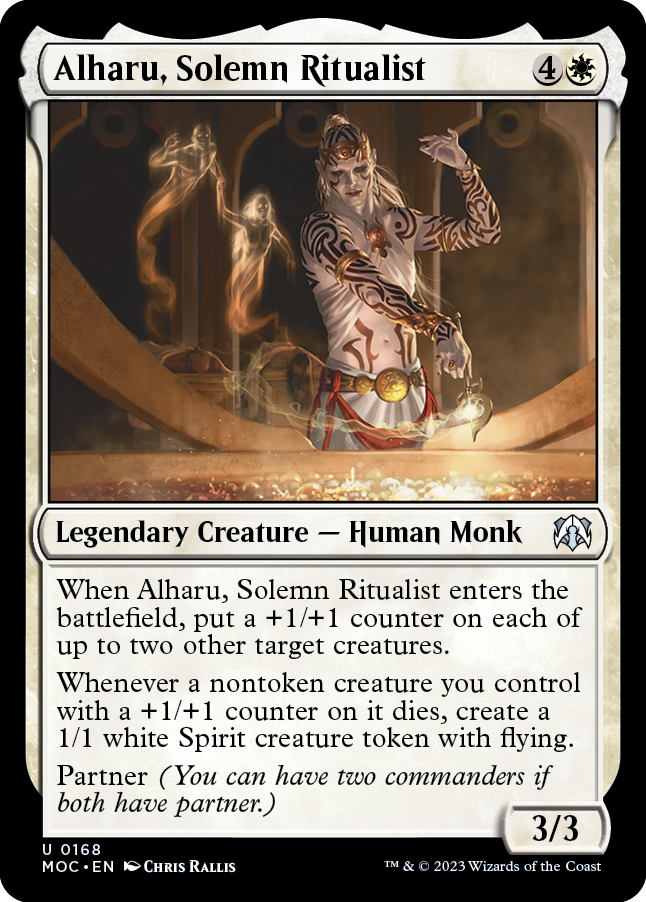 Alharu, Solemn Ritualist [March of the Machine Commander] 