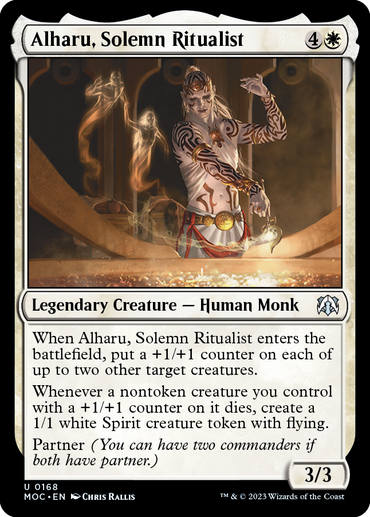 Alharu, Solemn Ritualist [March of the Machine Commander] 