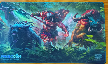 Dragon Shield Magiccon Amsterdam 2026 Playmat Exclusive - Garruk Wildspeaker and His Horde