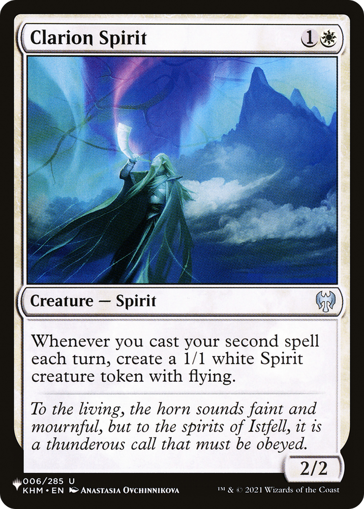 Clarion Spirit [The List Reprints] 