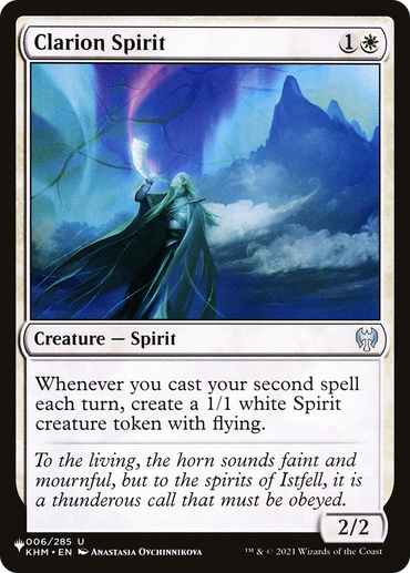 Clarion Spirit [The List Reprints] 