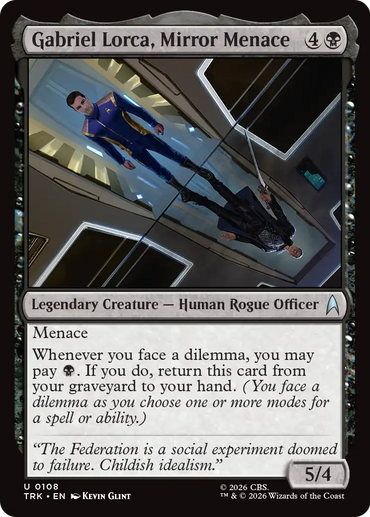 Gabriel Lorca, Mirror Menace [Star Trek]