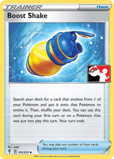 Boost Shake (142/203) [Prize Pack Series One] 