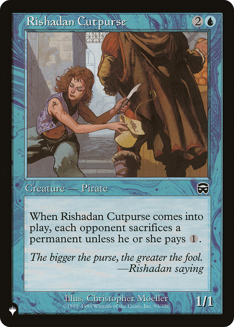 Rishadan Cutpurse [The List Reprints] 