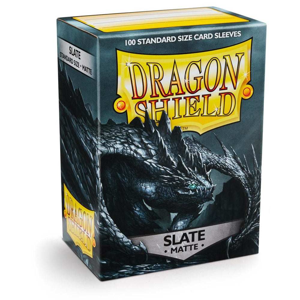 Dragon Shield: Standard 100ct Sleeves - Slate (Matte) 