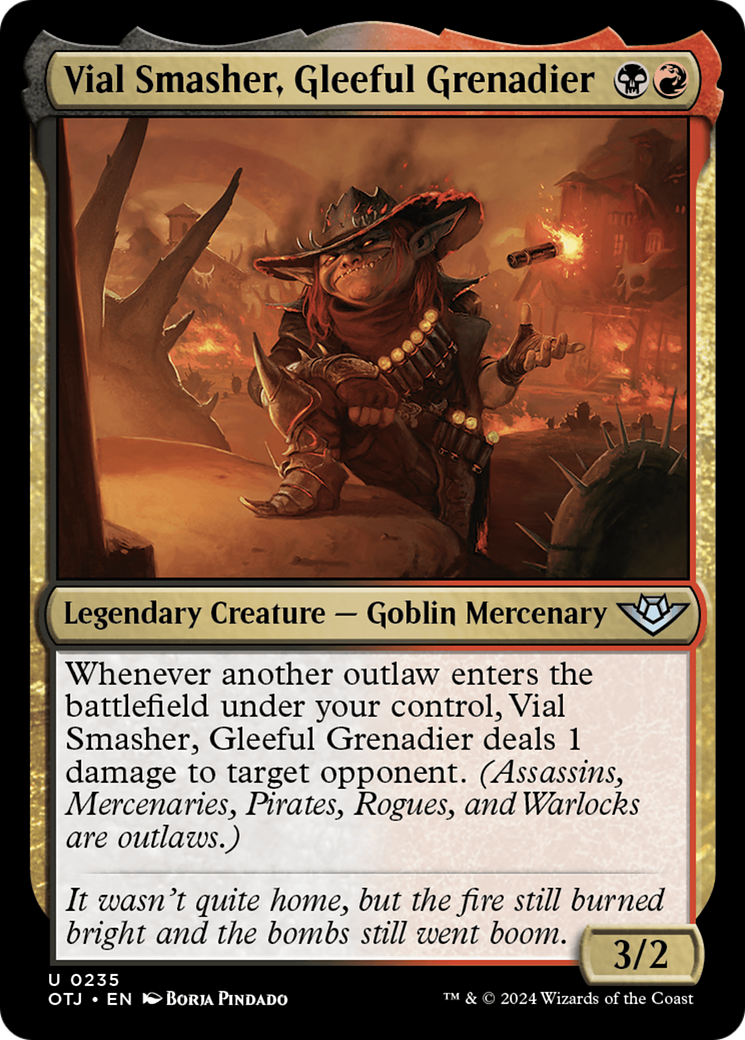 Vial Smasher, Gleeful Grenadier [Outlaws of Thunder Junction] 