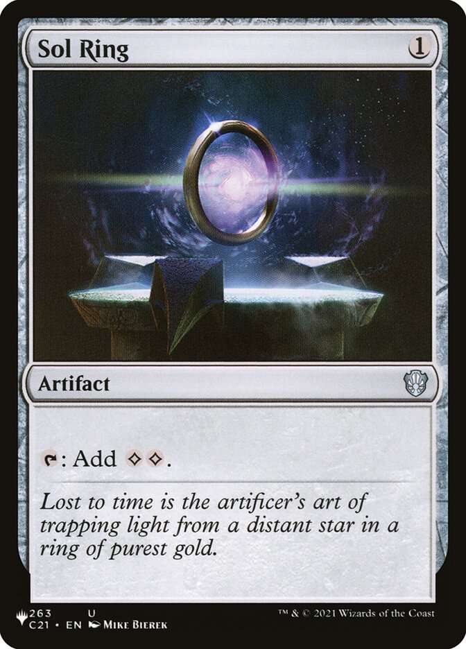 Sol Ring [Secret Lair: Heads I Win, Tails You Lose] 