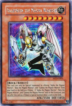 Valkyrion the Magna Warrior [WC4-E001] Prismatic Secret Rare 