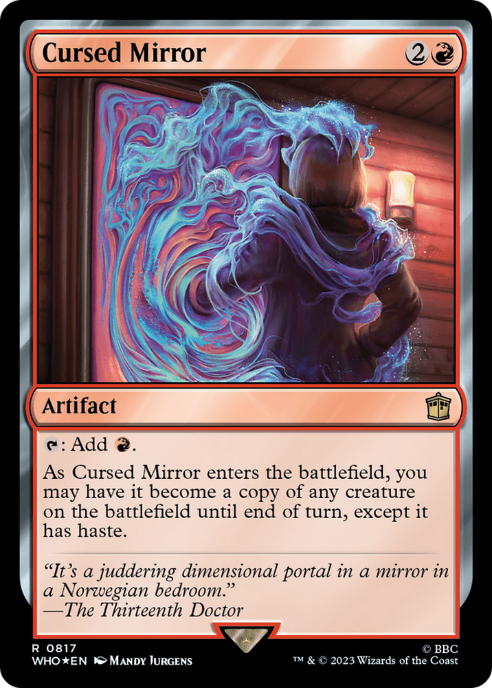 Cursed Mirror (Surge Foil) [Doctor Who] 