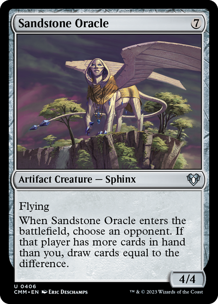 Sandstone Oracle [Commander Masters] 