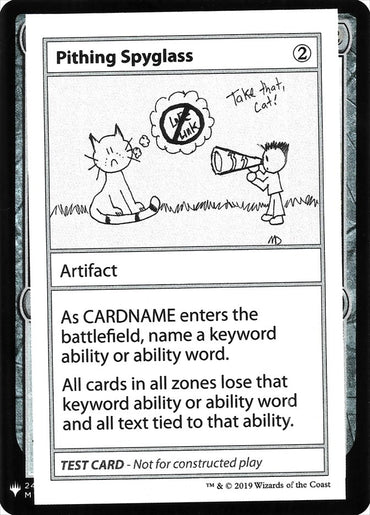 Pithing Spyglass [Mystery Booster Playtest Cards] 