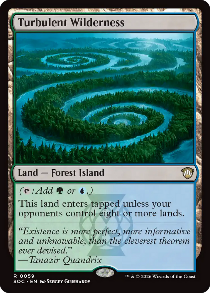Turbulent Wilderness [Secrets of Strixhaven Commander]
