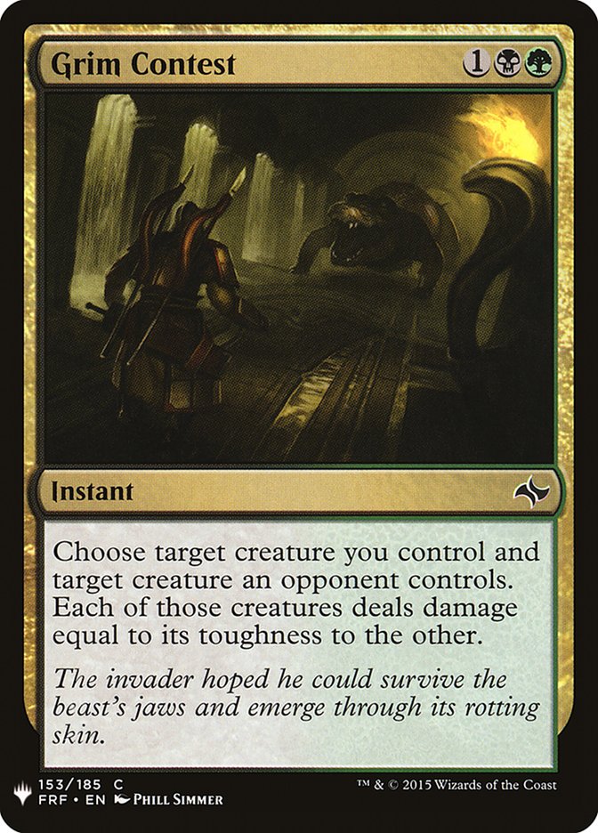 Grim Contest [Mystery Booster] 
