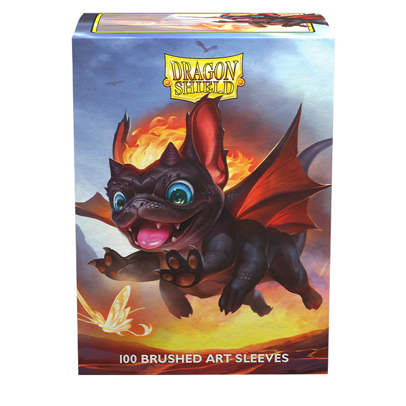 Dragon Shield: Standard 100ct Brushed Art Sleeves - The Wufdragon 