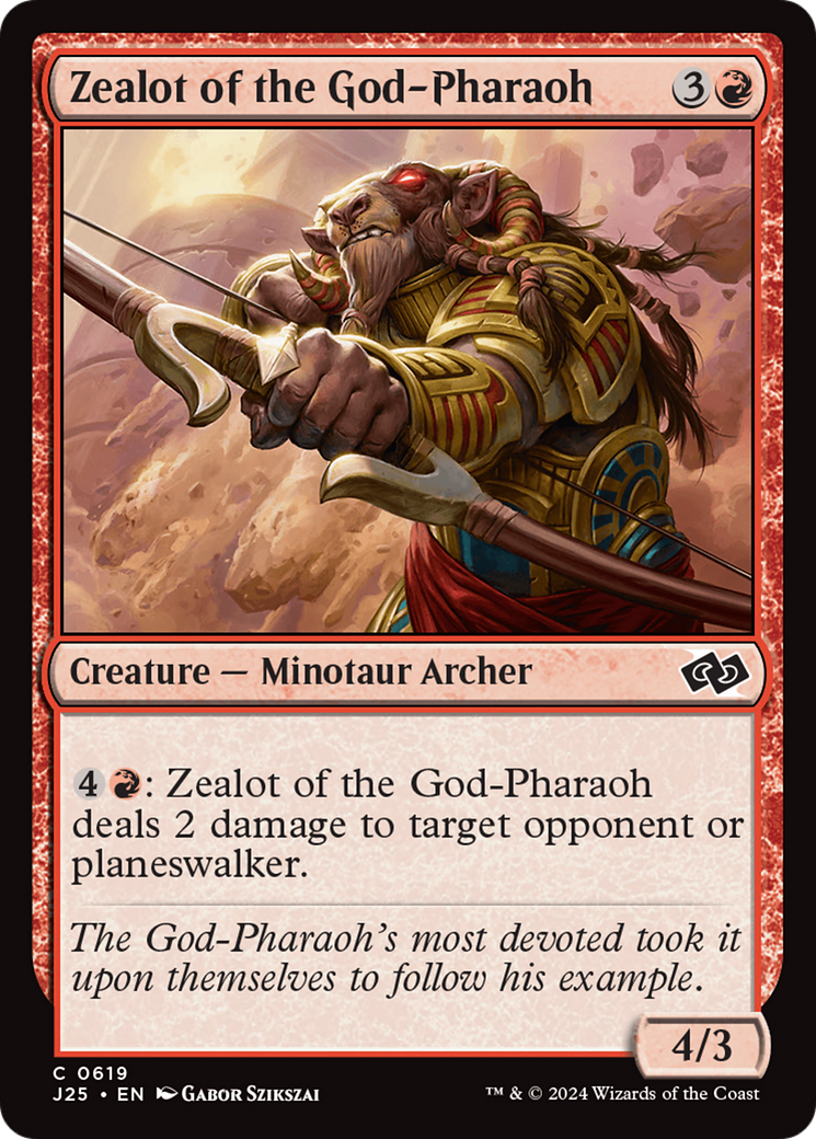 Zealot of the God-Pharaoh [Foundations Jumpstart] 