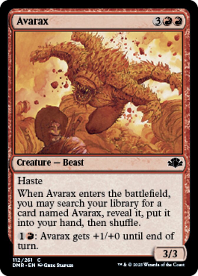 Avarax [Dominaria Remastered] 