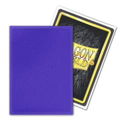 Dragon Shield: Standard 100ct Sleeves - Purple (Non-Glare Matte) 