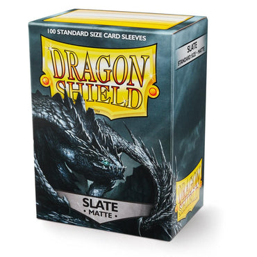 Dragon Shield: Standard 100ct Sleeves - Slate (Matte) 