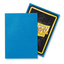 Dragon Shield: Standard 100ct Sleeves - Sapphire (Matte) 