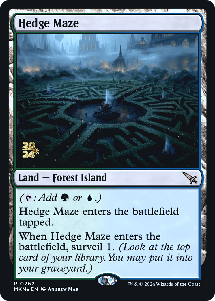 Hedge Maze [Murders at Karlov Manor Prerelease Promos] 