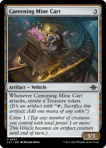 Careening Mine Cart [The Lost Caverns of Ixalan] 