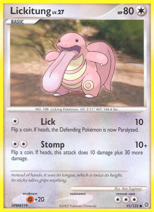 Lickitung (91/132) [Diamond &amp; Pearl: Secret Wonders] 