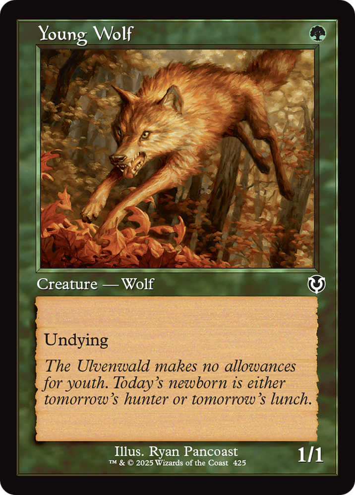 Young Wolf (Retro Frame) [Innistrad Remastered] 