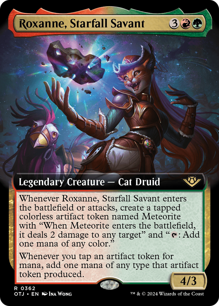 Roxanne, Starfall Savant (Extended Art) [Outlaws of Thunder Junction]