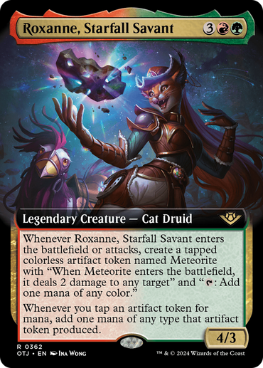 Roxanne, Starfall Savant (Extended Art) [Outlaws of Thunder Junction] 