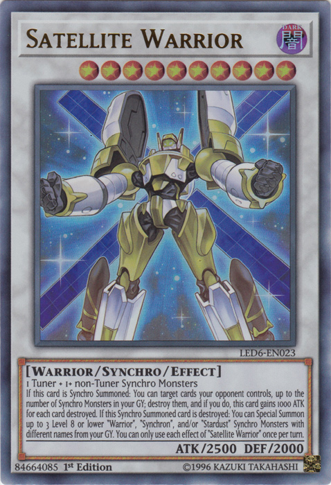 Satellite Warrior [LED6-EN023] Ultra Rare 
