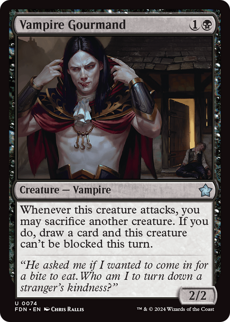 Vampire Gourmand [Foundations] 