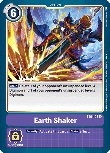 Earth Shaker [BT5-108] [Battle of Omni] 